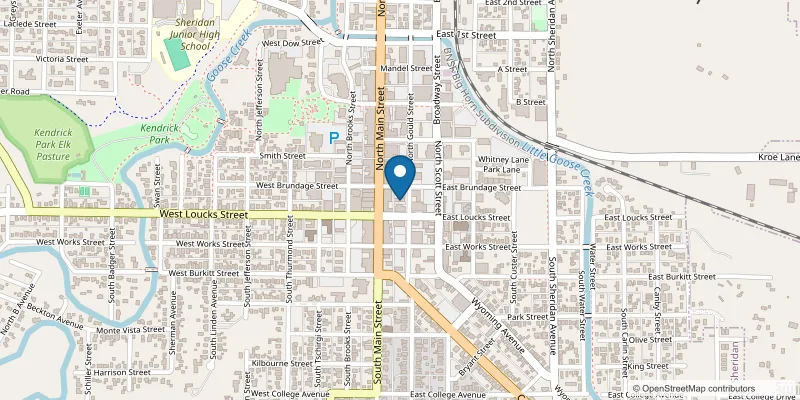 Mappa della sede legale di MagicBly LLC a Sheridan, Wyoming